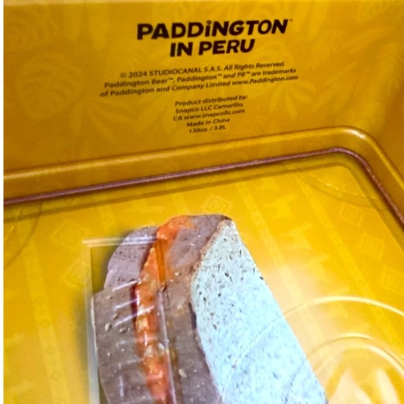Paddington in Peru - Paddington’s Suitcase Popcorn Bucket 🥪🍊 - Picture 6 of 6